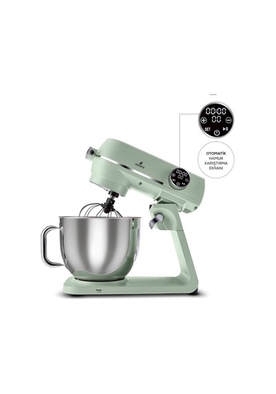 Karaca Multichef Artisan Digital Ekran 1800 W 7 L Döküm Stand Mikser