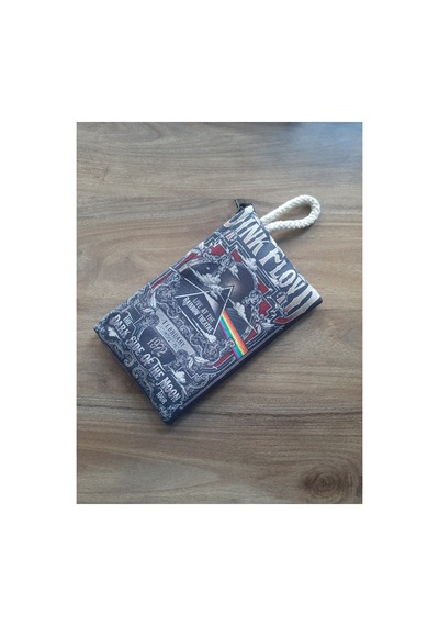 Owl Bag Pink Floyd Desenli Tasarım Cüzdan Kalemlik Çanta Düzenleyici Diğer