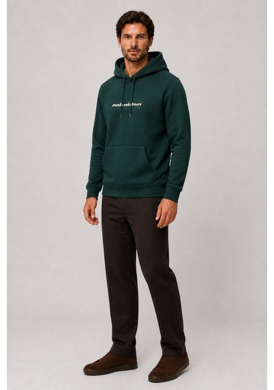 Redline Consume Erkek Regular Fit Kapüşonlu Sweatshirt Nefti