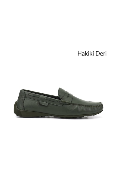 Diğer Erkek Haki Rok Hakiki Deri Loafer Ayakkabı Ddma71201647