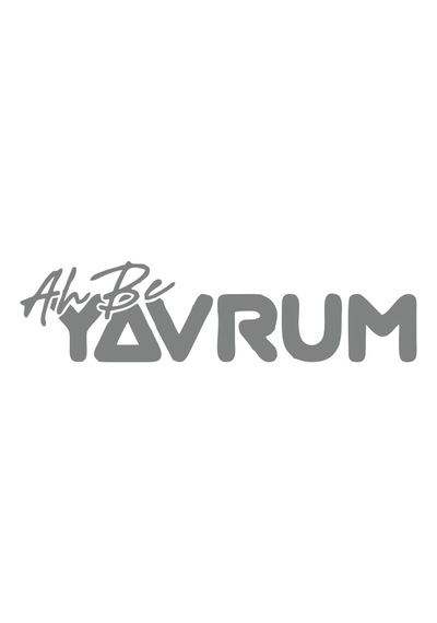 Ah Be Yavrum Araba Sticker 17x17 Cm Gri
