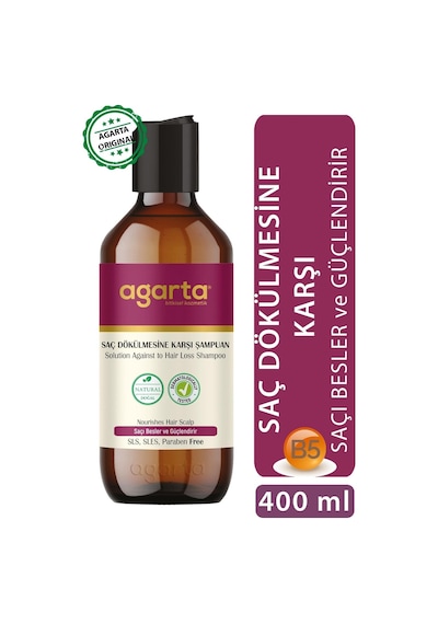 Agarta Saç Dökülmesine Karşı Şampuan 3 x 400 ML