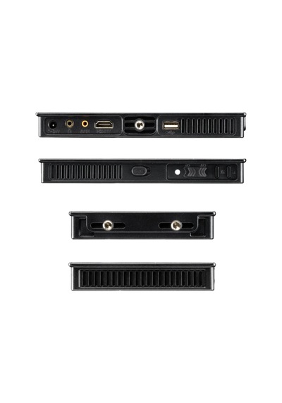 Hd7t 1000nit 7 Hdmı Girişli Dslr Kamera Monitör Ekranı Siyah