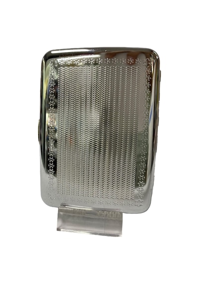 Metal Sigara Tabakası Gümüş Renk 109229