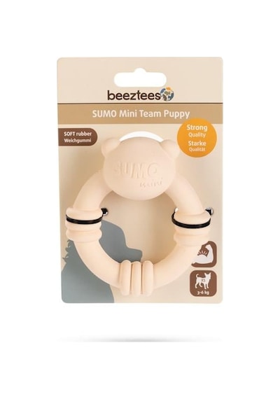 Beeztees Sumo Mını Dental Oyuncak Pembe 9,5x10,5 Cm