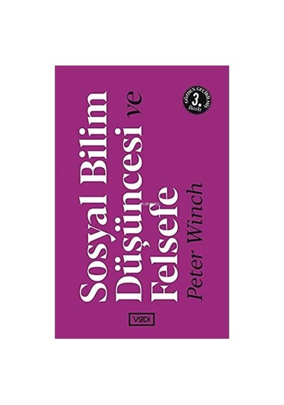 Sosyal Bilim Düşüncesi Ve Felsefe Sku: Smgstk8f61583fb3