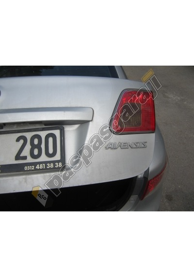 Toyota Uyumlu Avensis Bagaj Havuzu 2009-2017 Arası