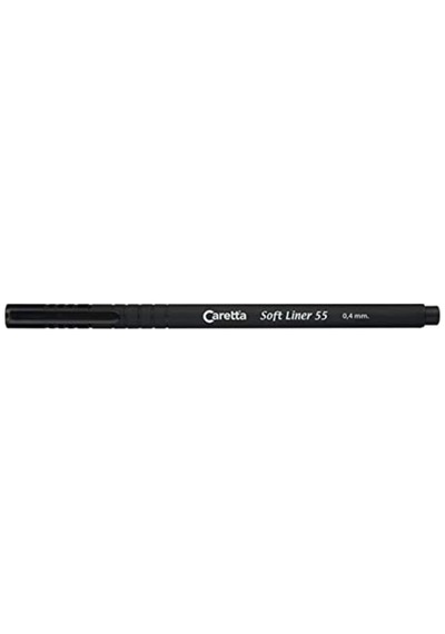 Tr C-55-01-t Soft Liner 55 Fineliner Kalem 0, 4mm, Uç, Siyah