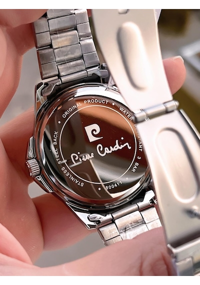 Pierre Cardin Damat Ve Nişan İçin 2 Yıl Garantili 3 Atm Suya Dayanıklı Erkek Kol Saati E.800411f02 Gri