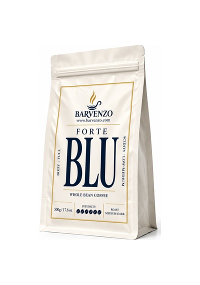 Barvenzo Forte Blu 500 G Yoğun Karakter Nitelikli Kahve French Press