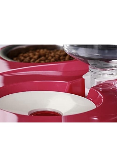 Miapet Hazneli Kedi-köpek Mama Ve Su Kabı Seti 1000ml Turkuaz
