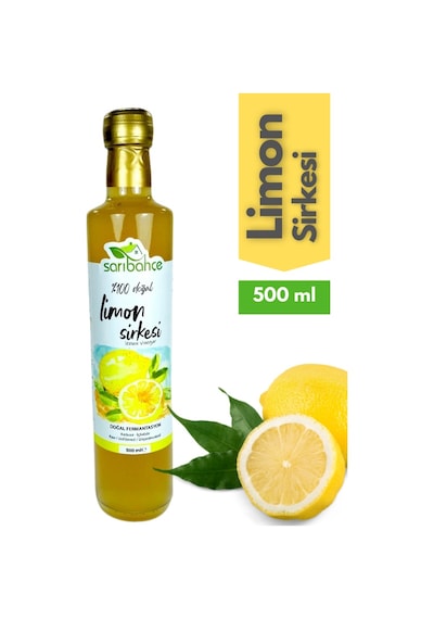 Limon Sirkesi 500 Ml - Organik Doğal Fermantasyon