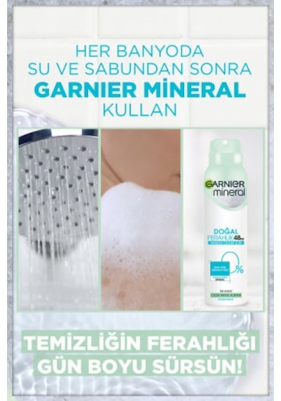 5'li Mineral Doğal Ferahlık Sprey Deodorant Seti