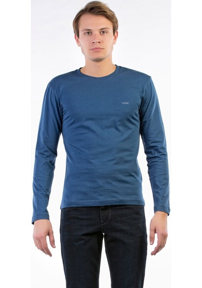 Vigoss Battal Erkek Sweatshırt B44221-03370 Koyu Indigo