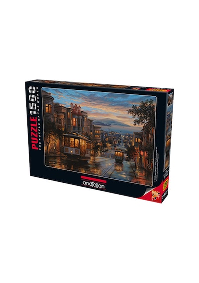 Anatolian Puzzle 1500 Parça San Francisco Sokakları 4531