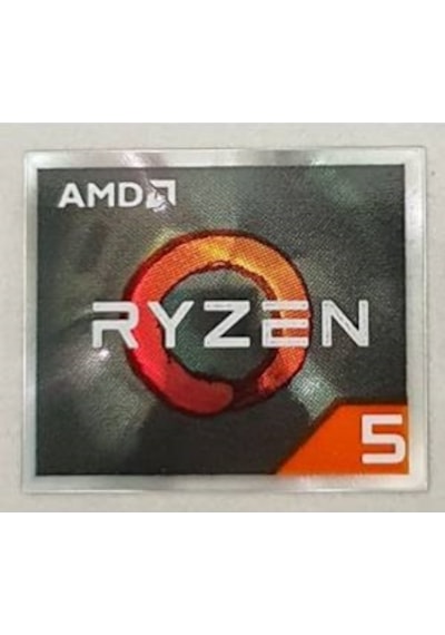 OEM AMD RYZEN 5 Sticker v2 Etiket D133