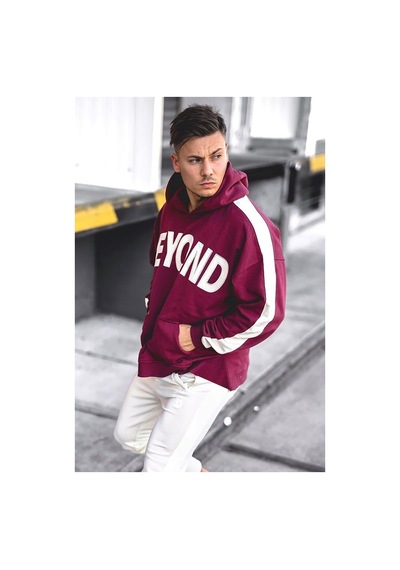 Madmext Bordo Kapüşonlu Sweatshirt 5327 Bordo