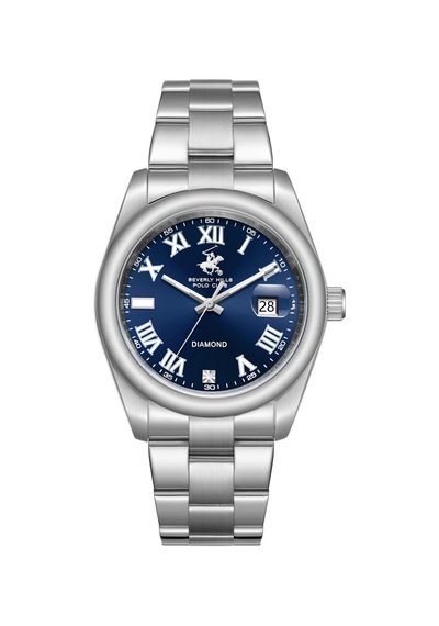 Beverly Hılls Polo Club Erkek Kol Saati Bp3664x.370 Mavi Gri