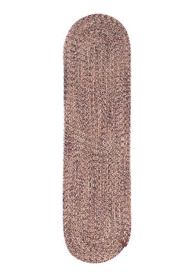 Koza Home Cesta El Yapımı Örgü Mor Runner 37x136 4022 Standart