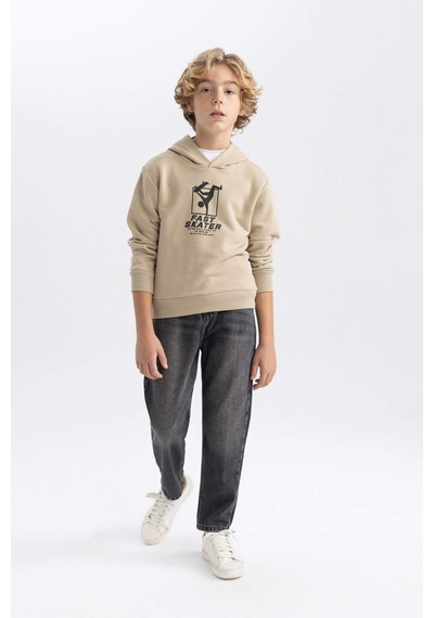 Defacto Erkek Çocuk Baskılı Kapüşonlu Kalın Sweatshirt B8998A823CWBG281 Çok Renkli Defacto Erkek Çocuk Baskılı Kapüşonlu Kalın Sweatshirt B8998A823CWBG281 Çok Renkli