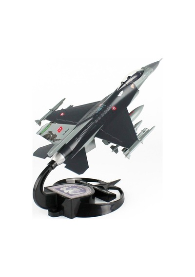 Akbamodel 1/48 F-16 Yarasa Filo Muharip Savaş Uçağı, Sergilemeye Hazır Standlı Model