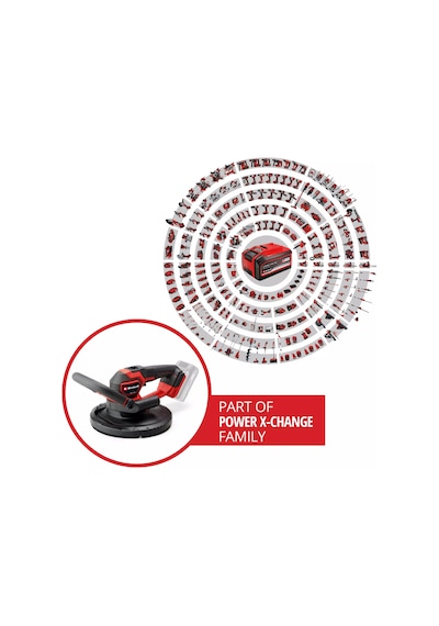Einhell TP-DWS 18/225 Li BL - Solo Akülü Alçıpan Zımpara (Akü ve Şarj Hariç) - 4259995 Einhell TP-DWS 18/225 Li BL - Solo Akülü Alçıpan Zımpara (Akü ve Şarj Hariç) - 4259995