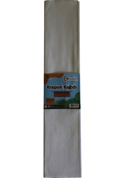 Bafix Krapon Kağıdı 10 Lu 50x200 Cm Beyaz Diğer