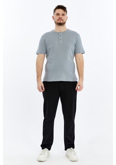 Defys Erkek Henley Yaka %100 Pamuklu Rahat Kesim Günlük Basic 2'li Tişört Seti Beyaz Gri - 875258611 Beyaz Gri Defys Erkek Henley Yaka %100 Pamuklu Rahat Kesim Günlük Basic 2'li Tişört Seti Beyaz Gri - 875258611 Beyaz Gri