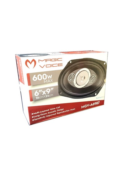 Magicvoice Mgv-A6987 600Watt Oval Oto Hoparlör