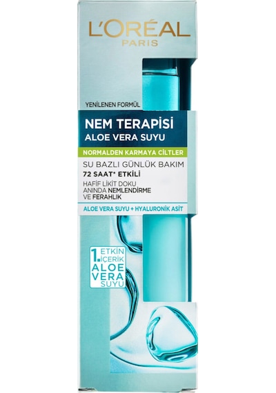 L'oréal Paris Nem Terapisi Aloe Vera Suyu Normalden Karmaya Ciltler 2 Adet