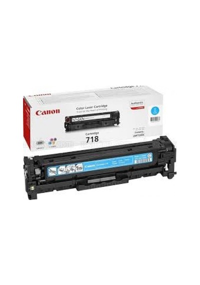 Canon CRG-718C Mavi Toner Kartuşu 718