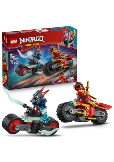 LEGO® NINJAGO® Kai’nin Motosiklet Hız Yarışı 71838 - 6 Yaş ve Üzeri Çocuklar için Yaratıcı Oyuncak Yapım Seti (79 Parça)