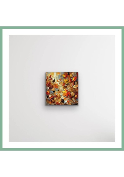 Bşkvirgo Sonbahar Mevsimi Kanvas Tablo 60x60cm Bsk2026 Çok Renkli