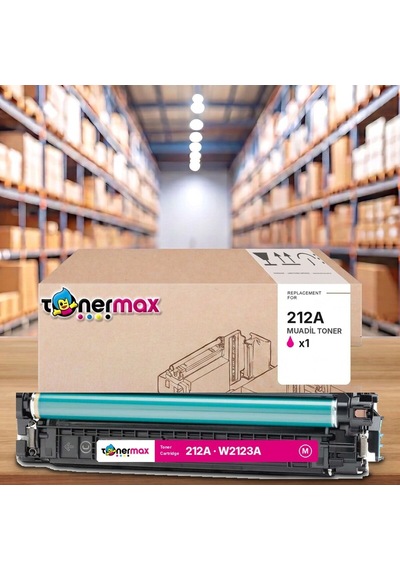 Hp 212a W2123a Kırmızı Uyumlu Toner - Çipli / Color Laserjet Enterprise M554 / M555 / Mfp M578