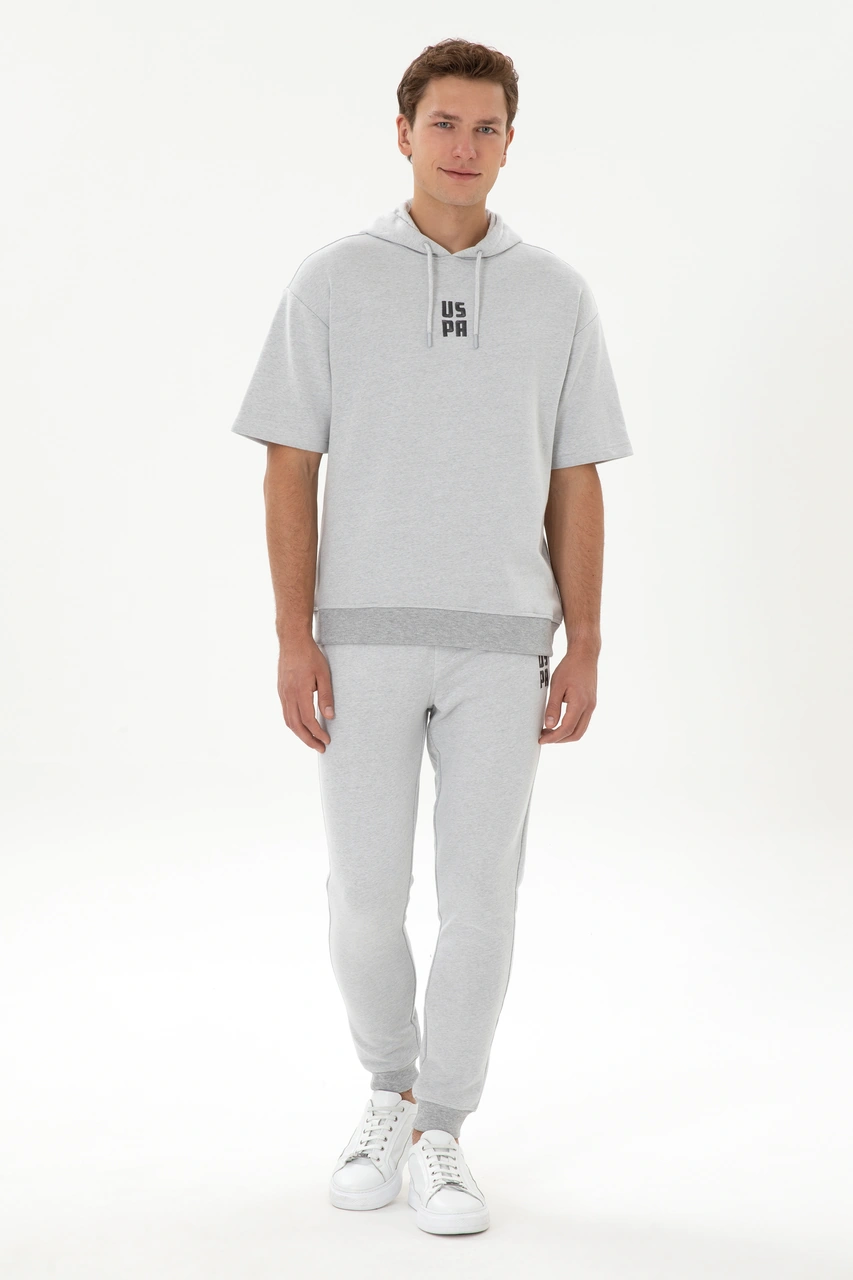 U.s. Polo Assn. Erkek Gri Melanj Eşofman Altı 50324790-vr086 GRI MELANJ