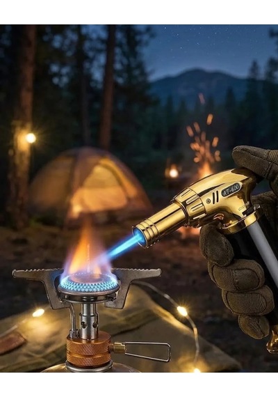 Çok Amaçlı Torch Pürmüz Çakmak Kamp Mutfak Hobi Kullanımlı Diğer