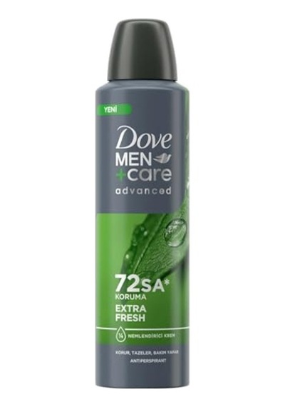 Men Care Advanced Erkek Deodorant 72 Saat Koruma Extra Fresh 150 Ml