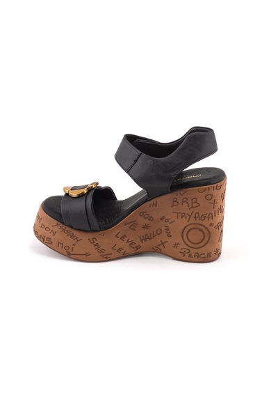 Mamma Mia D26ys-2835 Kadın Sandalet Mam-y26-2835001 Siyah