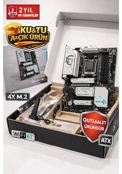 Msı X670e Gaming Plus Wi-fi Amd Am5 Ddr5 Atx Anakart