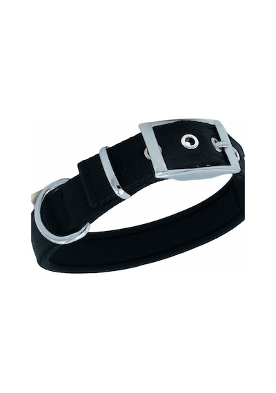 Doggie Elit Dokumadan El Yapımı Köpek Boyun Tasması Siyah 2.5 x 42 x 50 CM