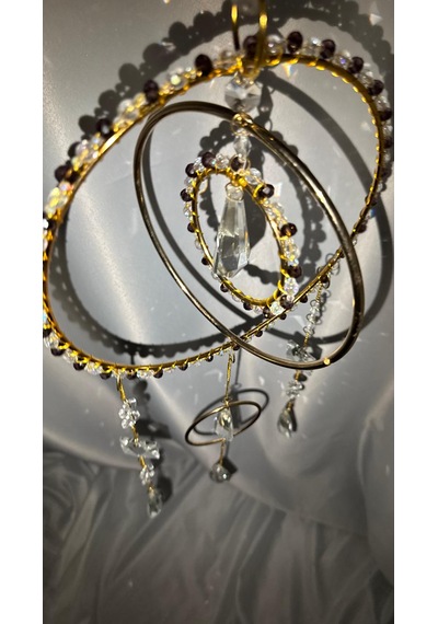 Lumiere Kristal Güneş Yakalayıcı , Kristal Dekor Kristal Obje Hediye , Crystal Suncatcher , Işıltılı Tek Parça