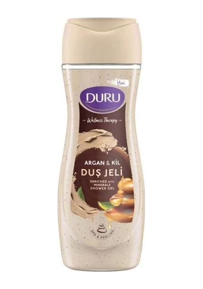 Duru Wellness Therapy Argan & Kil Duş Jeli 450 ML Duru Wellness Therapy Argan & Kil Duş Jeli 450 ML