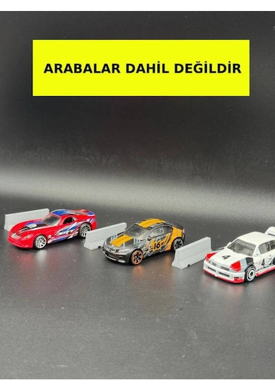 1:64 Ölçekli Araba Bariyer 5 Adet