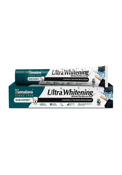 Himalaya Ultra Whitening Bitkisel Beyazlatıcı Diş Macunu 3 x 75 ML