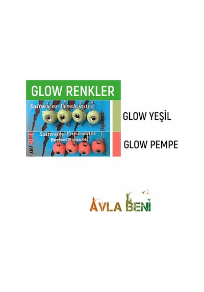 Safir Balık Göz Uv Ve Glow Jig Head