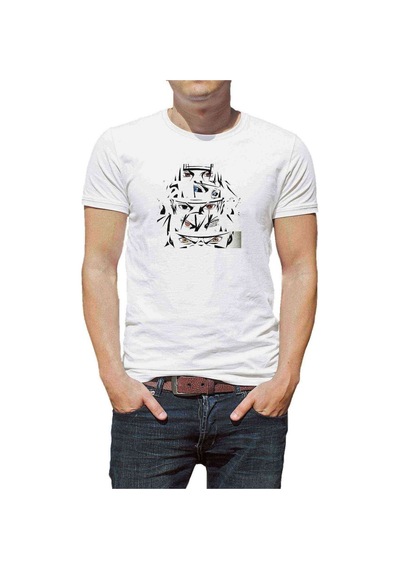 Anime Naruto Baskılı Beyaz Erkek Tshirt (534484276)