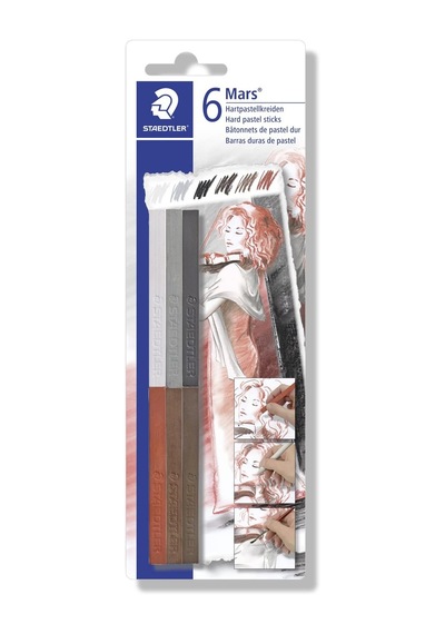 Staedtler Mars Sert Pastel 6Lı N 2490 Sbk-1