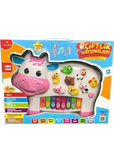 Can Ali Toys Türkçe Müzikli Eğitici Piyano CNL-2222