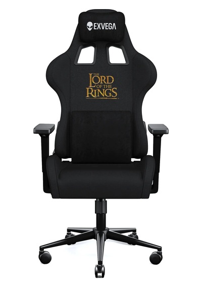 Exvega Vesta 2025 Kumaş Oyuncu Koltuğu Siyah Lord Of The Rings