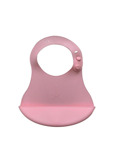 Dofi Baby Silikon Mama Önlüğü-Pembe